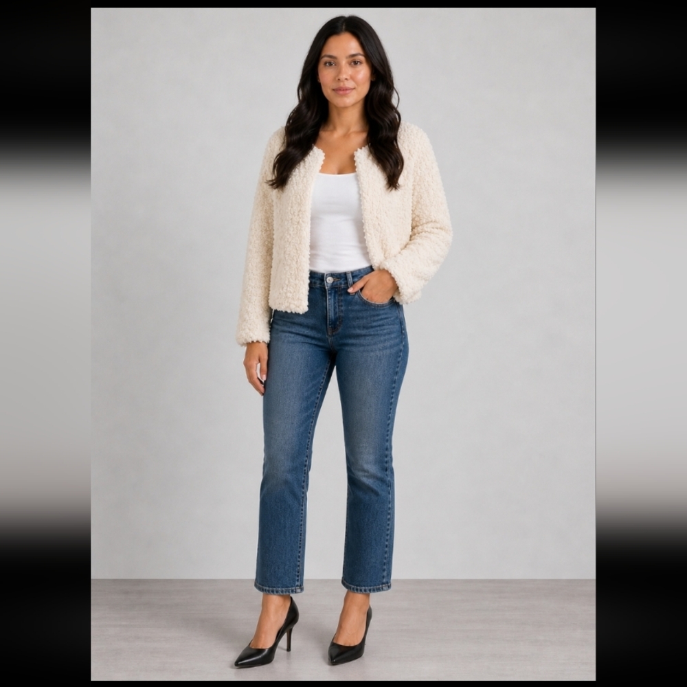 H&M XS textured cardigan long sleeve